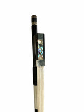 Electric Blue Lightning Violin | Electric-Acoustic with Machine Head Pegs & Carbon Bow