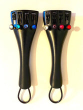Ruby's Red Crystalline Violin Tailpiece | Jewel-Toned Crystal Upgrade