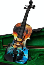 Dragon Spirit Violin Outfit | Carbon Fiber Bow & Crystal Tailpiece