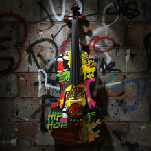 Rozanna's Graffiti Art Violin Outfit | Carbon Fiber Bow & Crystal Fine Tuners