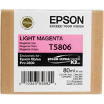 New, Pre-Owned - Epson T5806 Light Magenta 80ml Ink Cartridge