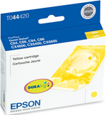 New, Pre-Owned - Epson (T044) Yellow Ink Cartridge, T044420