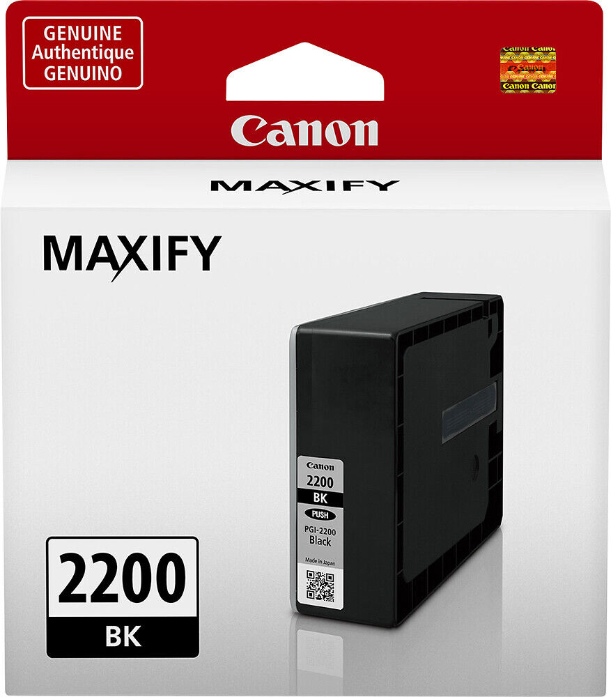 New, Pre-Owned - Canon PGI-2200 Black Ink Cartridge (9291B001)