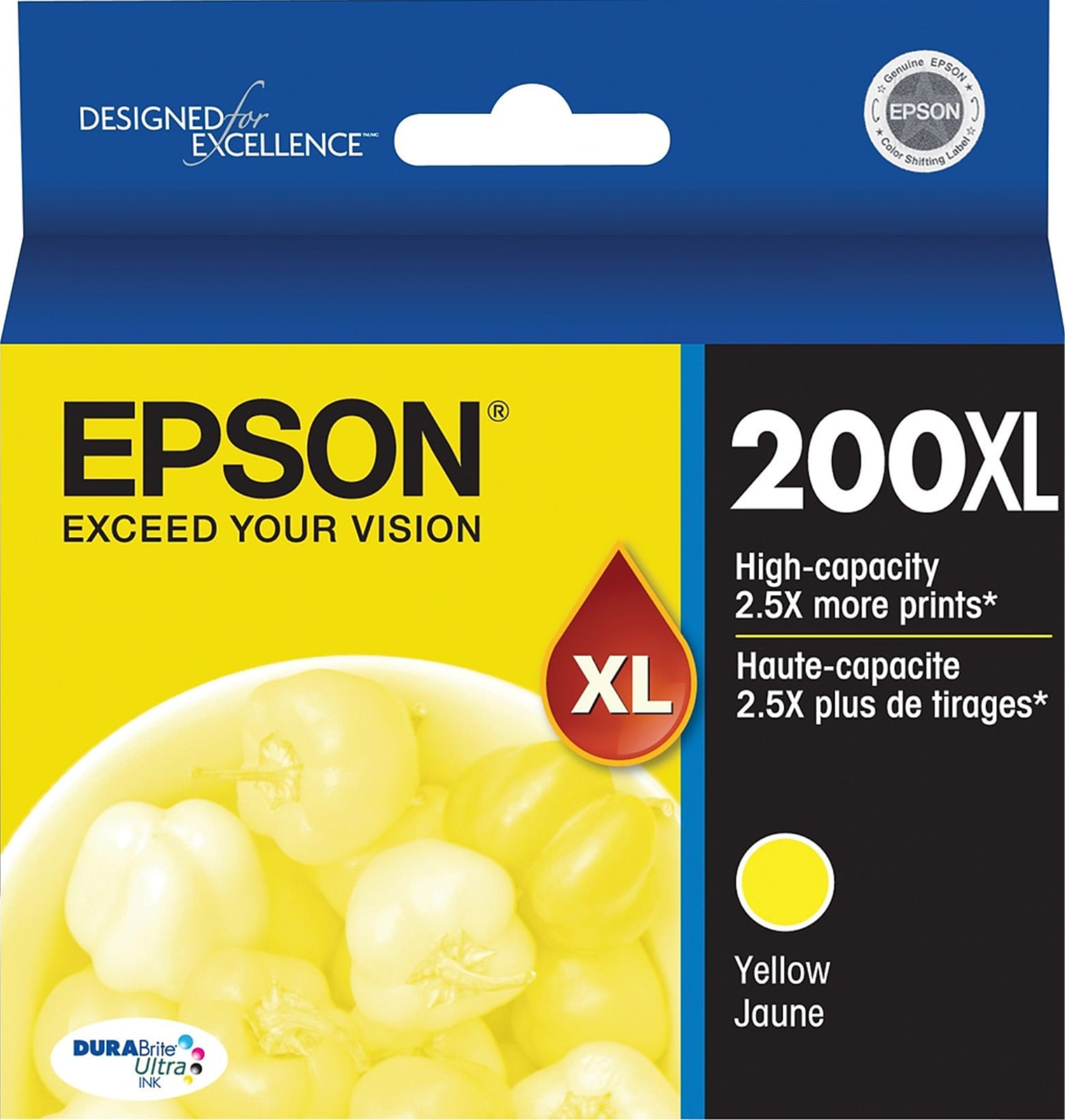 New, Pre-Owned - Epson 200XL Yellow Ink Cartridge