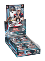 2025 TOPPS CHROME NFL FOOTBALL HOBBY BOX