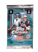 2025 Topps Chrome NFL Football Hobby Pack
