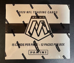 2020 Panini Mosaic Football Factory Sealed Cello Fat Pack Box 12 Packs