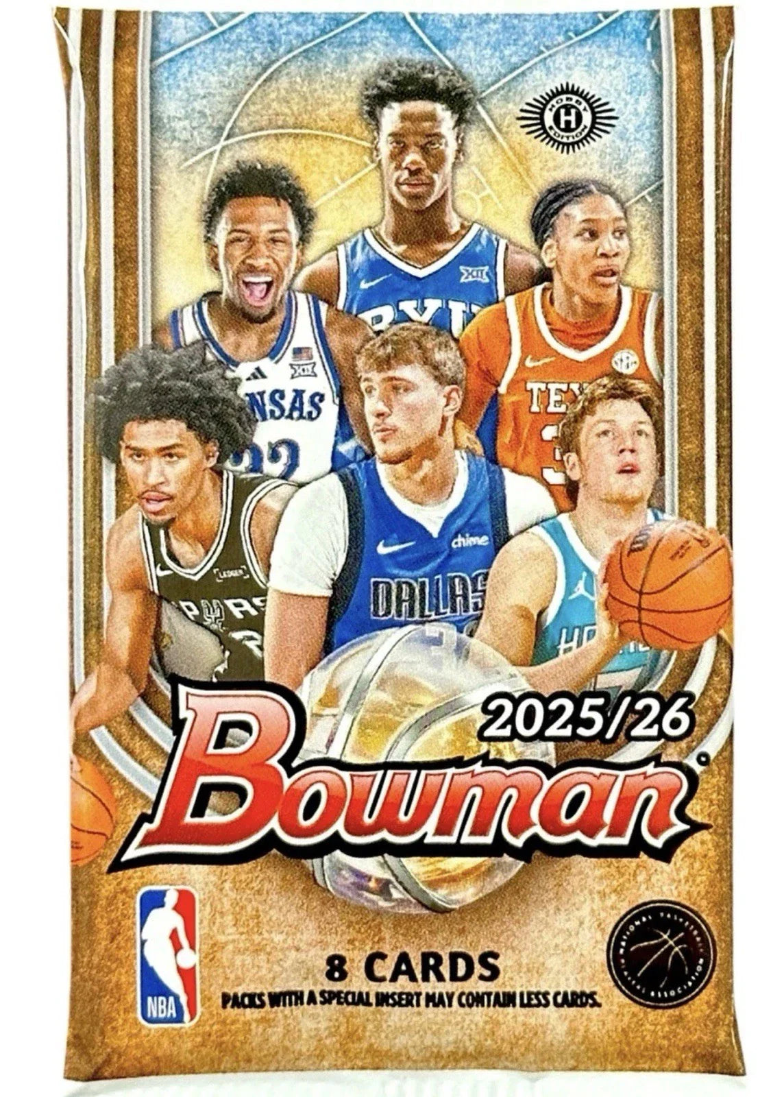 2025/26 Bowman Basketball Hobby Pack