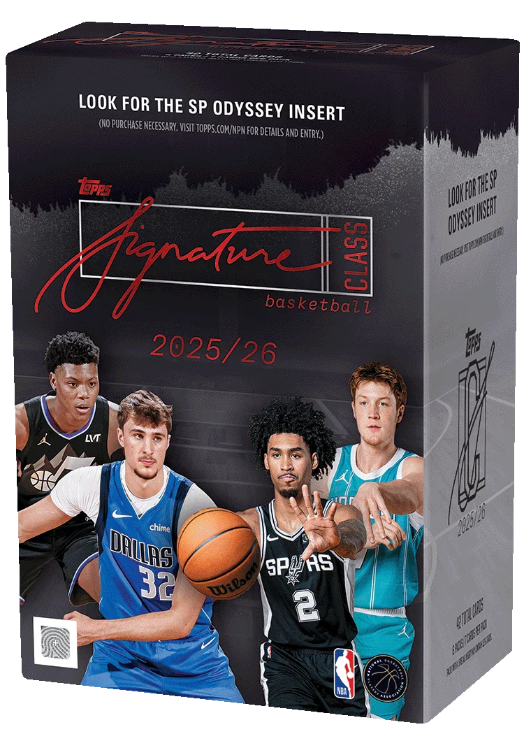 2025-26 TOPPS SIGNATURE CLASS Basketball VALUE BLASTER BOX NBA