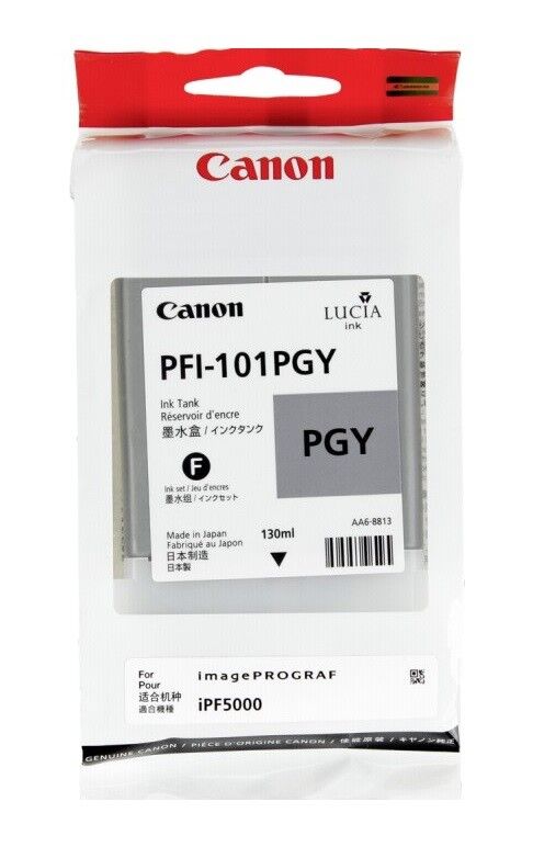 New, Pre-Owned - Canon PFI-101 130mL Photo Gray Ink Cartridge