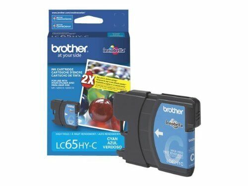 New, Pre-Owned - Brother LC65 Cyan Ink Cartridge
