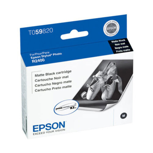 New, Pre-Owned - Epson 59 (T059820) Matte Black Ink Cartridge