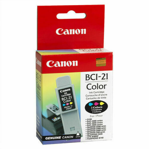 New, Pre-Owned - Canon BCI-21 Color Ink Cartridge