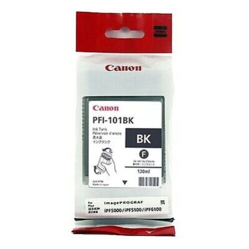 New, Pre-Owned - Canon PFI-101 130mL Black Ink Cartridge