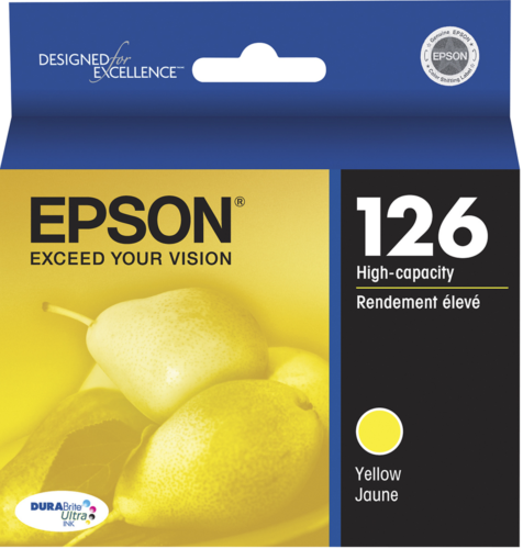 New, Pre-Owned - Epson 126 Yellow Ink Cartridge