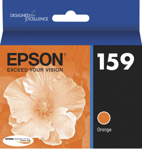 New, Pre-Owned -  Epson 159 (T159920) Orange Ink Cartridge
