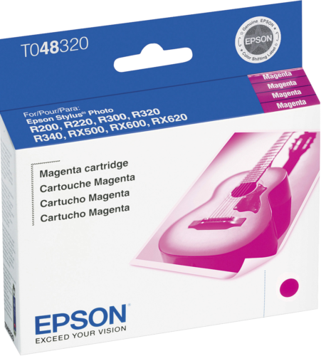 New, Pre-Owned - Epson T0483 Magenta Ink Cartridge