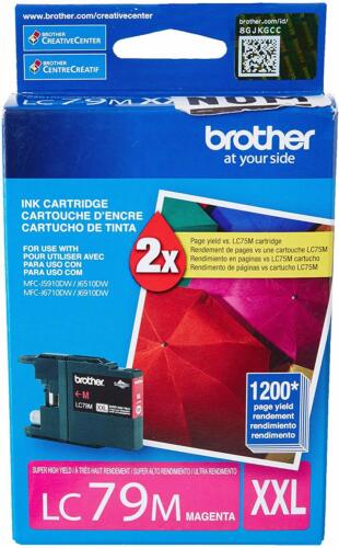 New, Pre-Owned - Brother LC79 Magenta Ink Cartridge