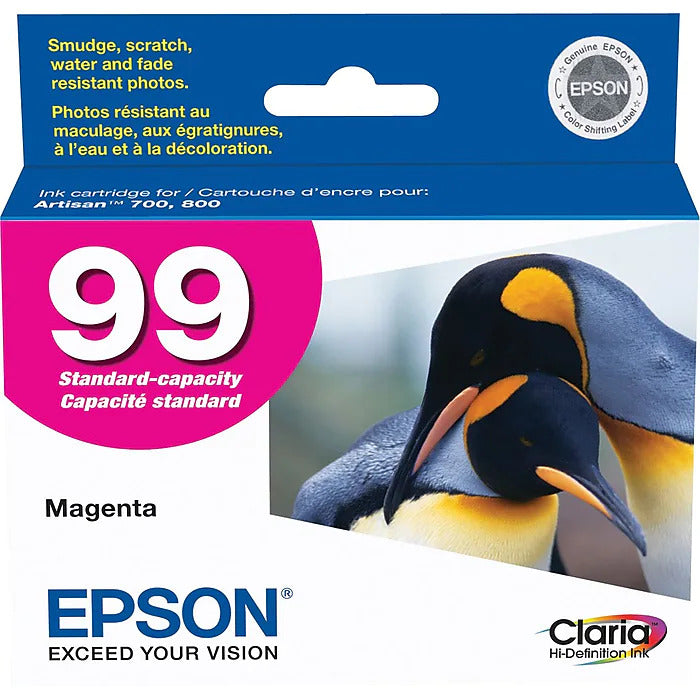 New, Pre-Owned - Epson 99 (T0993) Magenta Ink Cartridge