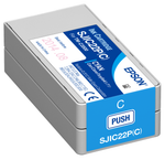 New, Pre-Owned - Epson SJIC22P Cyan Ink Cartridge