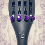 Skeleton Hand Violin Tailpiece