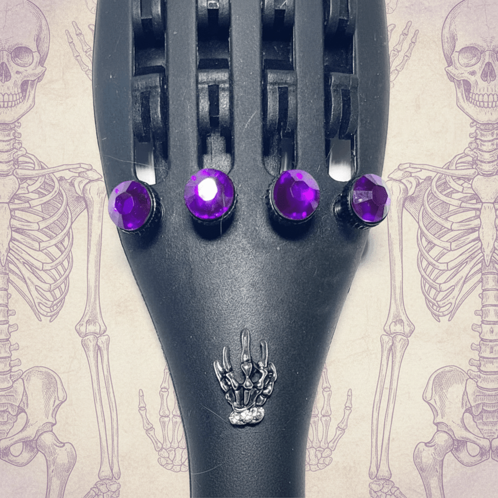 Skeleton Hand Violin Tailpiece