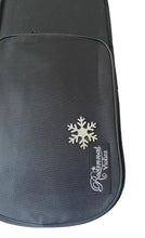 Snowflake Blue Violin Outfit | Carbon Fiber Bow & Crystal Fine Tuners