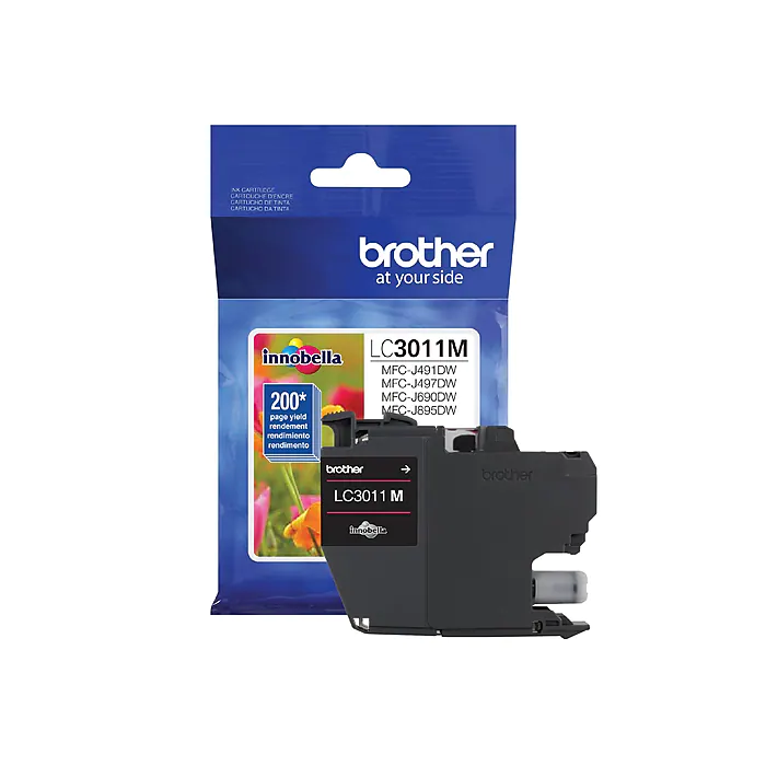 New, Pre-Owned - Brother LC3011 Magenta Ink Cartridge