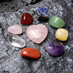 Spiritual Healing Crystals Stone Chakras Gift Box