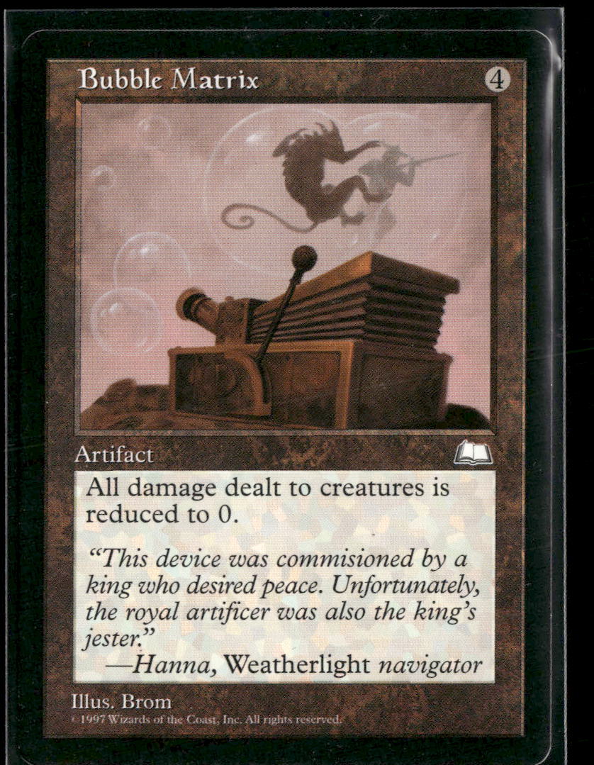 Weatherlight Bubble Matrix
