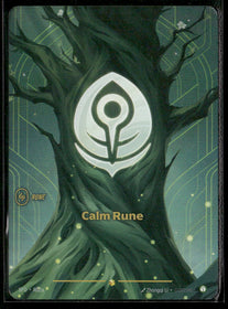 Calm Rune (R02a) #R02a Showcase - Riftbound Spiritforged