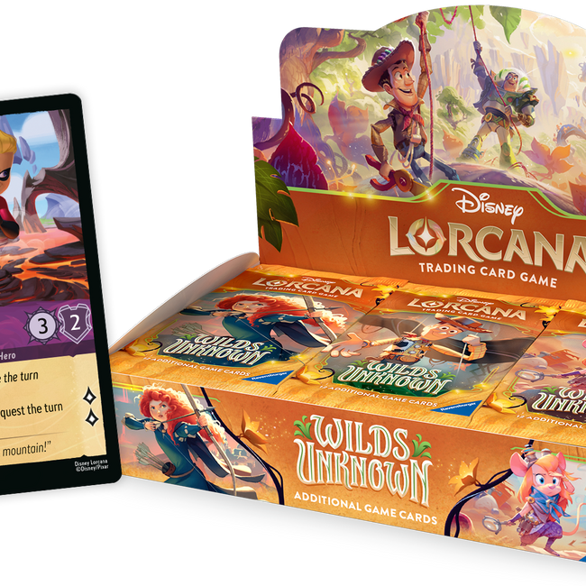 Disney Lorcana TCG: Wilds Unknown Booster Box