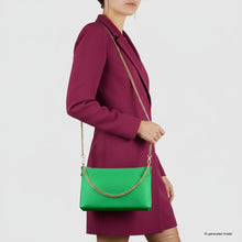 Italian Genuine Calf Leather Crossbody Bag 101315