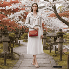 Italian Genuine Calf Leather Crossbody Bag 101315