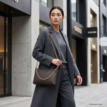Italian Genuine Calf Leather Crossbody Bag 101315