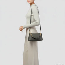 Italian Genuine Calf Leather Crossbody Bag 171522