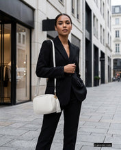 Italian Genuine Calf Leather Crossbody Bag 231302
