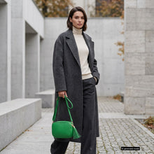 Italian Genuine Calf Leather Crossbody Bag 231302