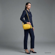 Italian Genuine Calf Leather Crossbody Bag 231302