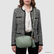 Italian Genuine Calf Leather Crossbody Bag 231302