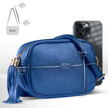 Italian Genuine Calf Leather Crossbody Bag 231302