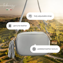Italian Genuine Calf Leather Crossbody Bag 231302