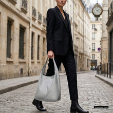 Italian Genuine Calf Leather Hobo Bag 011943