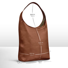 Italian Genuine Calf Leather Hobo Bag 011943