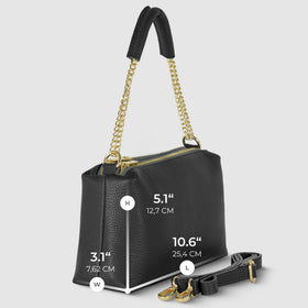 Italian Full-Grain Leather Crossbody Bag | Milano