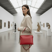 Italian Genuine Calf Leather Shoulder Bag 171551