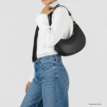 Italian Genuine Calf Leather Shoulder Bag 222024
