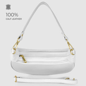 Italian Full-Grain Leather Shoulder Bag | Verona