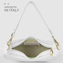 Italian Genuine Calf Leather Shoulder Bag 222024