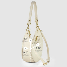 Italian Full-Grain Leather Shoulder Bag | Verona